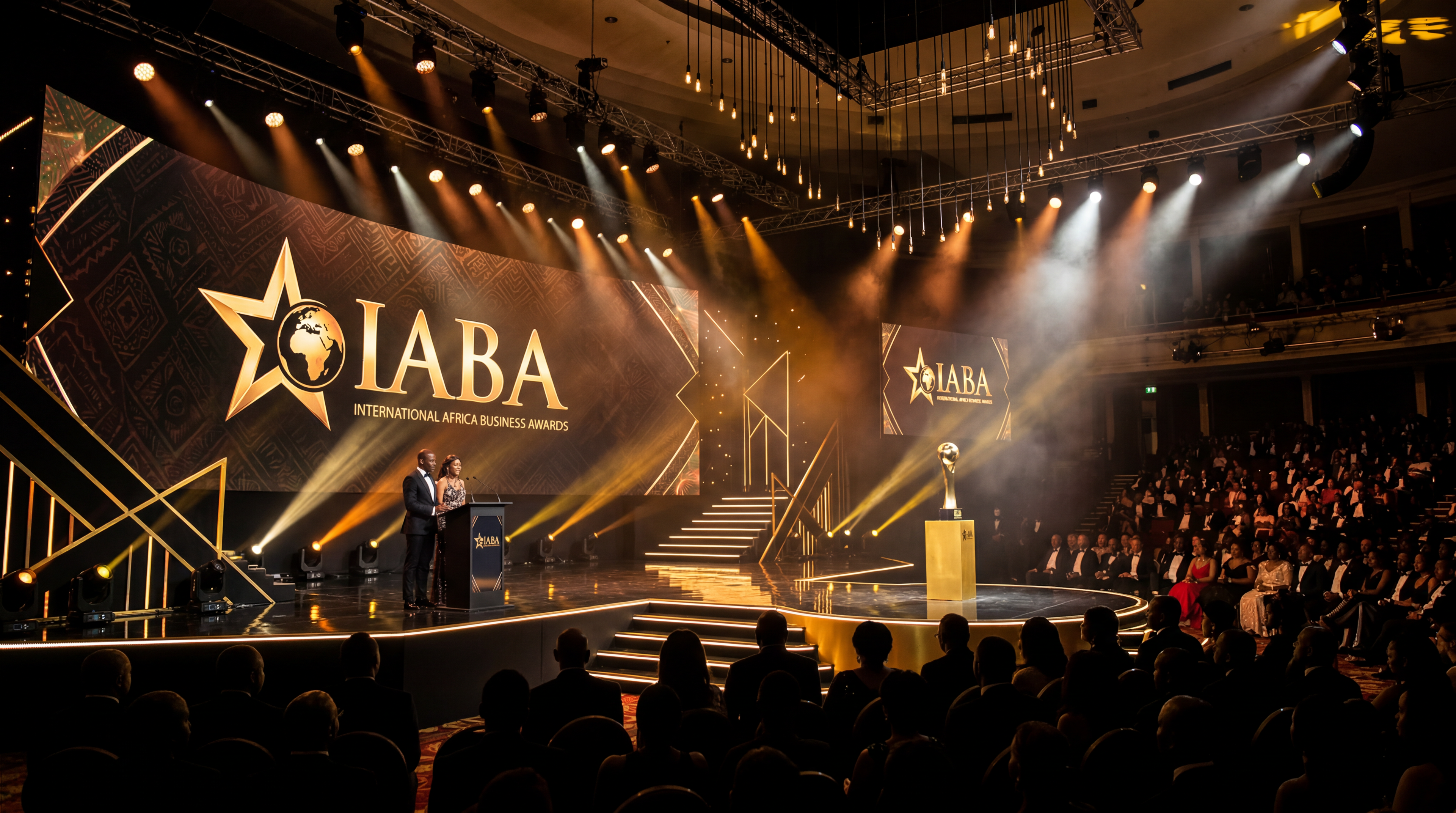 IABA Awards Gala Stage Presentation Setup for African Business Leaders